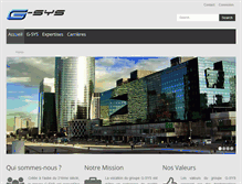 Tablet Screenshot of g-sys.fr